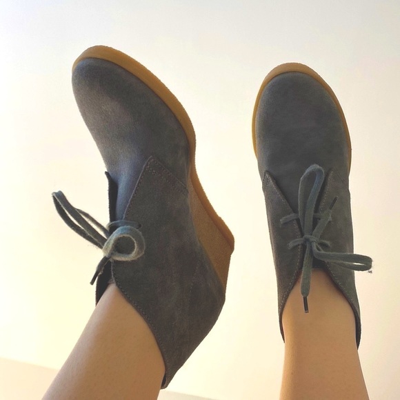 J. Crew Shoes - J. Crew Wedge Booties